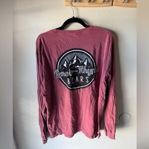 Comfort Colors Lenoir-Rhyne University Bears Long Sleeve Pocket Tee - L